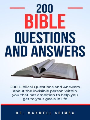 cover image of 200 Biblical Questions and Answers
